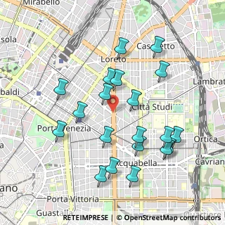 Mappa Viale Abruzzi, 20133 Milano MI, Italia (0.984)