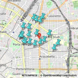 Mappa Viale Abruzzi, 20133 Milano MI, Italia (0.7975)