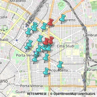 Mappa Viale Abruzzi, 20133 Milano MI, Italia (0.733)