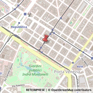 Mappa Via Panfilo Castaldi, 16, 20124 Milano, Milano (Lombardia)