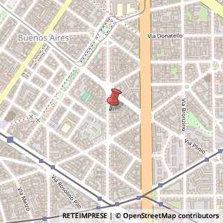 Mappa Via Bartolomeo Eustachi, 32, 20129 Milano, Milano (Lombardia)
