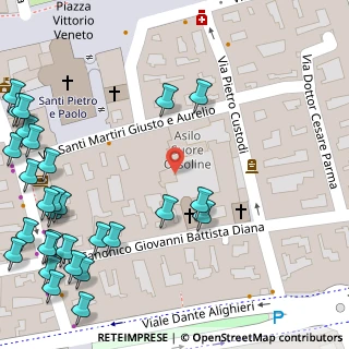Mappa Via SS. Martiri Giusto e Aurelio, 28066 Galliate NO, Italia (0.08276)
