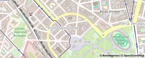 Mappa Mailand
