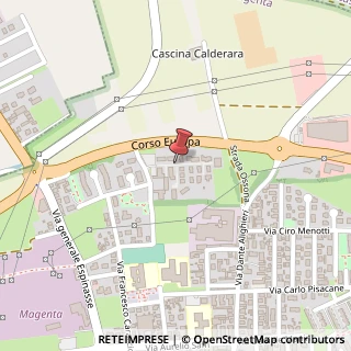 Mappa Via Generale Giovanni Cler, 42, 20013 Magenta, Milano (Lombardia)