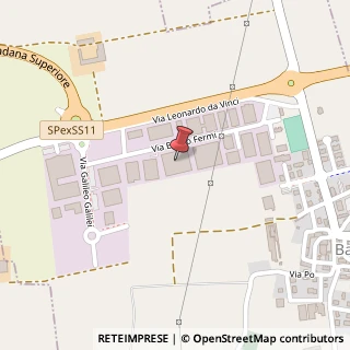 Mappa Via Enrico Fermi, 322, 24040 Barbata, Bergamo (Lombardia)