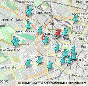 Mappa Via Novegno, 20149 Milano MI, Italia (2.136)