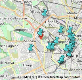 Mappa Piazzale Arduino, 20149 Milano MI, Italia (2.2825)