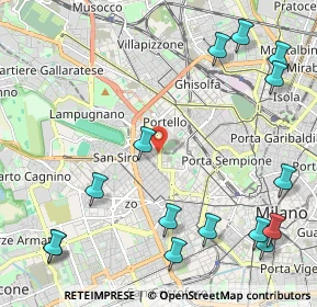 Mappa Piazzale Arduino, 20149 Milano MI, Italia (2.90133)