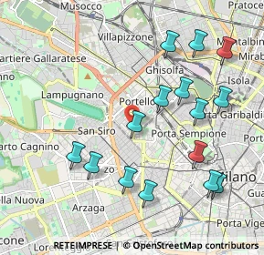 Mappa Piazzale Arduino, 20149 Milano MI, Italia (2.15133)