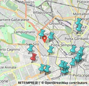 Mappa Piazzale Arduino, 20149 Milano MI, Italia (2.5755)