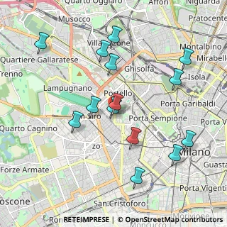 Mappa Piazzale Arduino, 20149 Milano MI, Italia (2.03214)