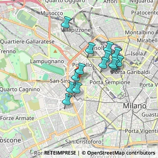 Mappa Piazzale Arduino, 20149 Milano MI, Italia (1.47929)