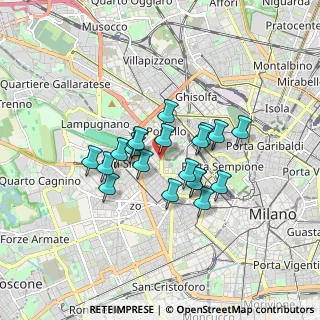 Mappa Via Novegno, 20149 Milano MI, Italia (1.2575)