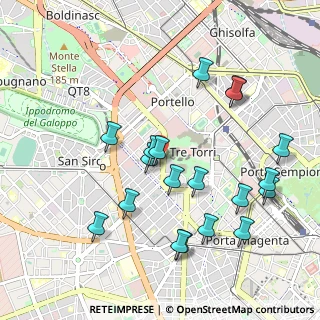 Mappa Via Novegno, 20149 Milano MI, Italia (1.043)