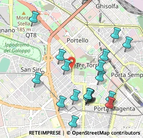 Mappa Piazzale Arduino, 20149 Milano MI, Italia (1.12)