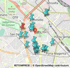 Mappa Piazzale Arduino, 20149 Milano MI, Italia (0.8605)