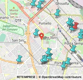 Mappa Piazzale Arduino, 20149 Milano MI, Italia (1.368)