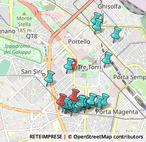Mappa Piazzale Arduino, 20149 Milano MI, Italia (1.066)