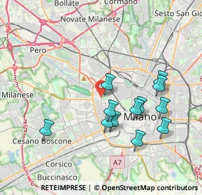 Mappa Piazzale Arduino, 20149 Milano MI, Italia (3.61667)