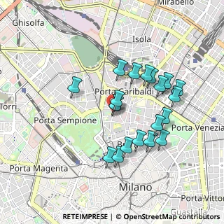 Mappa Corso Garibaldi, 20124 Milano MI, Italia (0.812)