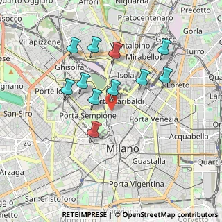 Mappa Moscova, 20121 Milano MI, Italia (1.68818)