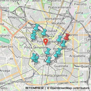 Mappa Moscova, 20121 Milano MI, Italia (1.53231)