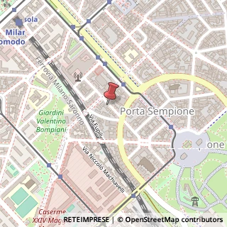 Mappa Via Francesco Domenico Guerrazzi, 25, 20145 Milano, Milano (Lombardia)