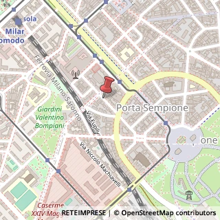 Mappa Via Francesco Domenico Guerrazzi,  20, 20145 Milano, Milano (Lombardia)