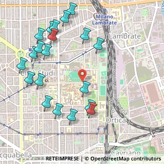 Mappa Via Camillo Golgi, 20133 Milano MI, Italia (0.6205)