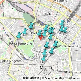 Mappa Via Lovanio, 20121 Milano MI, Italia (0.7785)