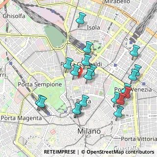Mappa Via Lovanio, 20121 Milano MI, Italia (1.0335)