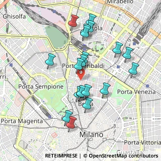 Mappa Via Lovanio, 20121 Milano MI, Italia (0.9025)