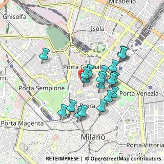 Mappa Via Lovanio, 20121 Milano MI, Italia (0.779)