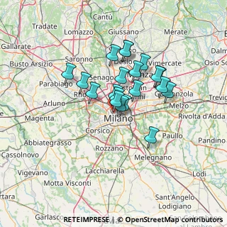 Mappa Arco Della Pace, 20154 Milano MI, Italia (10.078)