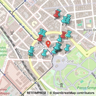 Mappa Arco Della Pace, 20154 Milano MI, Italia (0.192)