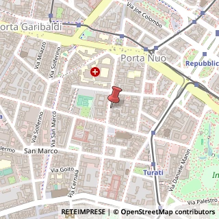 Mappa Corso di Porta Nuova, 34, 20121 Milano, Milano (Lombardia)