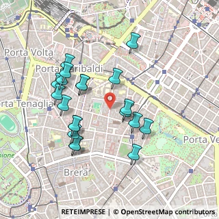 Mappa C.so di Porta Nuova, 20121 Milano MI, Italia (0.4455)