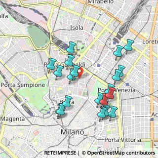 Mappa C.so di Porta Nuova, 20121 Milano MI, Italia (0.946)