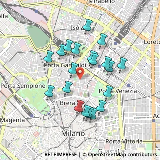 Mappa C.so di Porta Nuova, 20121 Milano MI, Italia (0.846)