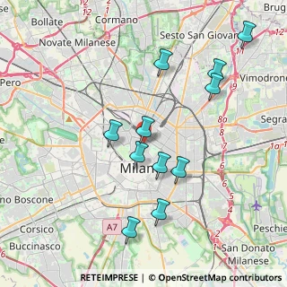 Mappa C.so di Porta Nuova, 20121 Milano MI, Italia (3.89727)