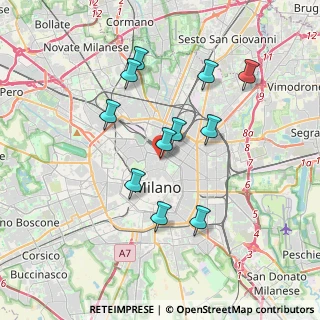Mappa C.so di Porta Nuova, 20121 Milano MI, Italia (3.34091)