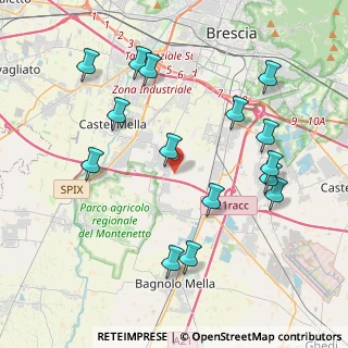 Mappa Via Cascina Angeletto, 25020 FLERO BS, Italia (4.36333)