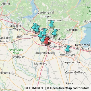 Mappa Via Cascina Angeletto, 25020 FLERO BS, Italia (7.67417)