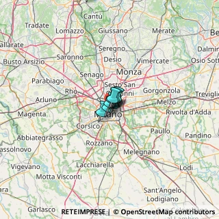 Mappa Via Iginio Ugo Tarchetti, 20121 Milano MI, Italia (8.45636)