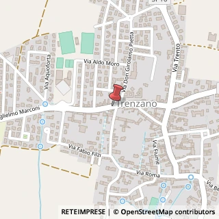 Mappa Via Vittorio Veneto Sera, 6, 25030 Trenzano BS, Italia, 25030 Trenzano, Brescia (Lombardia)