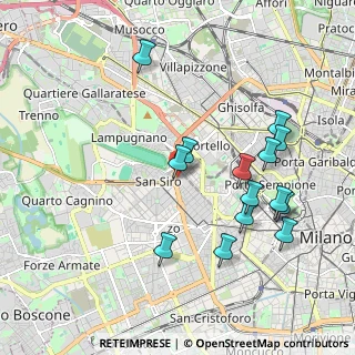 Mappa Via Pietro Tempesta, 20149 Milano MI, Italia (2.00929)
