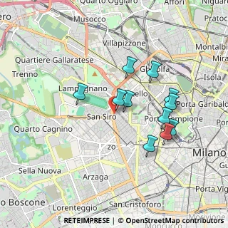 Mappa Via Pietro Tempesta, 20149 Milano MI, Italia (1.59091)