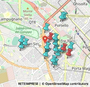 Mappa Via Pietro Tempesta, 20149 Milano MI, Italia (0.7885)