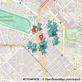 Mappa Via Pietro Tempesta, 20149 Milano MI, Italia (0.3145)