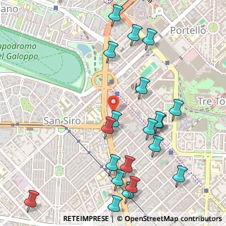 Mappa Via Pietro Tempesta, 20149 Milano MI, Italia (0.6095)